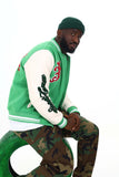 BLACK PHARAOH VARSITY JACKET - BH-005 - GREEN