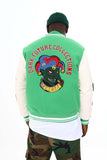 BLACK PHARAOH VARSITY JACKET - BH-005 - GREEN
