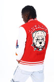 BLACK PHARAOH JACKET - BH-001 - RED