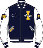 PRO STANDRD INDIANA PACERS TEAM PENNANTS WOOL VARSITY JACKET - BIP6515709 - NAVY