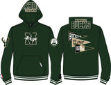 PRO STANDARD MILWAUKE BUCKS HOODIE - BMB5515748 - OLIVE