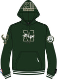 PRO STANDARD MILWAUKE BUCKS HOODIE - BMB5515748 - OLIVE