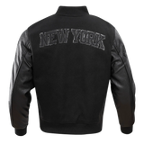 PRO STANDARD NYW YORK KNICKS JACKET - BNK653450 - BLACK
