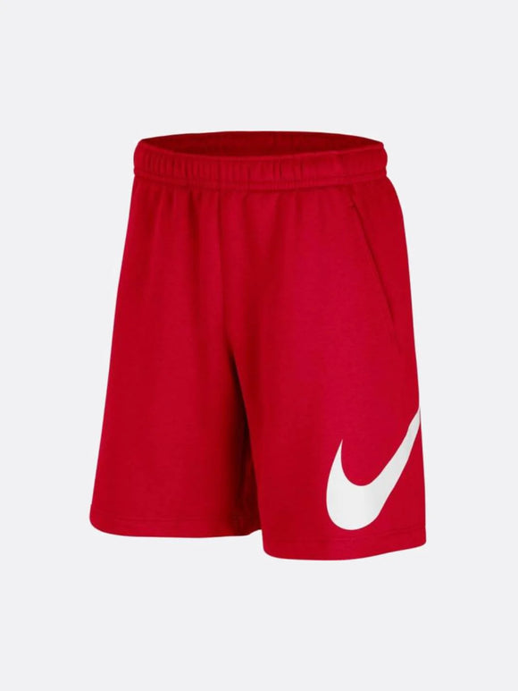 NIKE GRAPHIC SHORT - BV2721658 RED