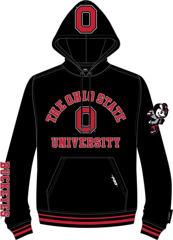 PRO STANDARD OHIO STATE UNIVERSITY CLASSIC HOODIE - COS570003 - BLK