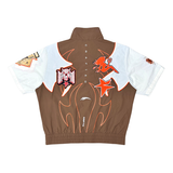 CRAFTED FASHION SHORT SET - CR576 - BROWN