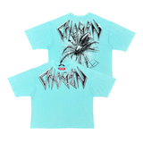 CHOSEN "SPIDER" OVERSIZE T-SHIRT - CS6114 - TEAL