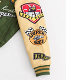 REASON DODGE SCATPACK VARSITY JACKET - DGER5-004 - OLIVE