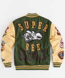 REASON DODGE SCATPACK VARSITY JACKET - DGER5-004 - OLIVE