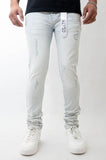DISASTER SUPER STRETCH SKINNY JEAN - DZTR-437 - ICE BLUE