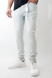 DISASTER SUPER STRETCH SKINNY JEAN - DZTR-437 - ICE BLUE