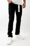 DISASTER SUPER STRETCH SKINNY JEAN - DZTR-550 - JET BLACK