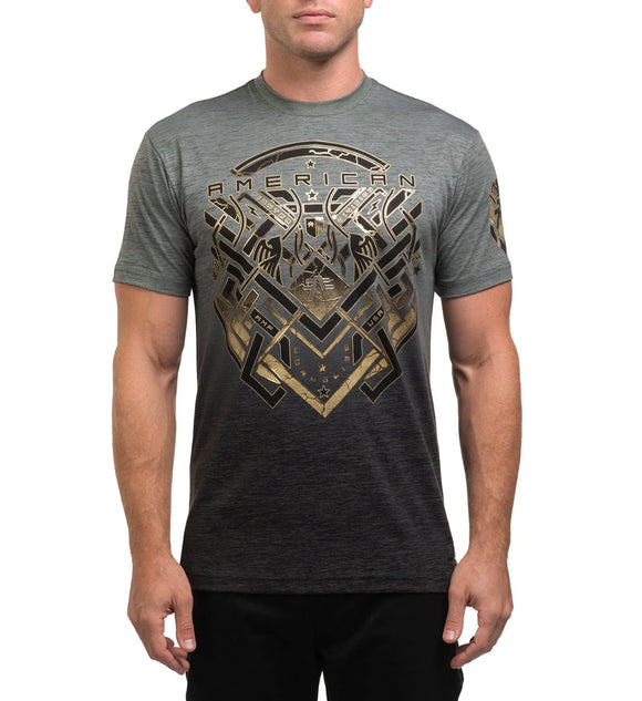 AMERICAN FIGHTER T SHIRT - FM15074 -DOLTON