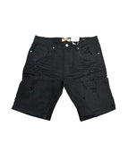 BLEECKER & MERCER SHORT - DS1004 -JET BLACK