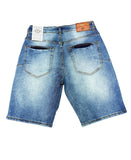 BLEECKER & MERCER DENIME SHORT - DS2561- INDIGO