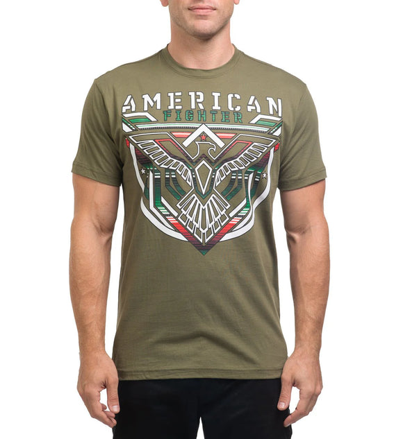 AMERICAN FIGHTER T SHIRT - FM15055 - DUSTY