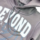 (BOYS) EXIT "BEYOND" FLEECE HOODIE - EX-1016 - GREY