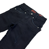 (K) EXIT DENIM JEANS - EX-25093 - BLACK
