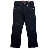 (B) EXIT DENIM JEANS - EX-25093 - BLACK