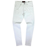 EXIT DENIM JEANS SET - EX-6654SET- WHITE
