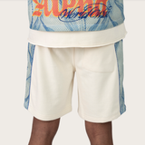 SMOKE RISE  LIMITLESS 2-FER FLEECE SHORT SET - FO26S454SET - ECRU