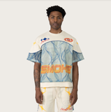 SMOKE RISE  LIMITLESS 2-FER FLEECE SHORT SET - FO26S454SET - ECRU