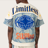 SMOKE RISE  LIMITLESS 2-FER FLEECE SHORT SET - FO26S454SET - ECRU