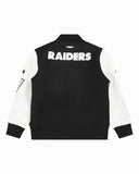 KIDS PRO STANDARD VARSITY JACKET RAIDERS - BLACK /WHITE