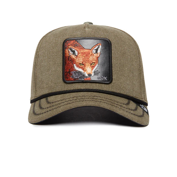 GOORIN BROS FOX DUCK TRUCKER HAT - 101-1509 - OLIVE