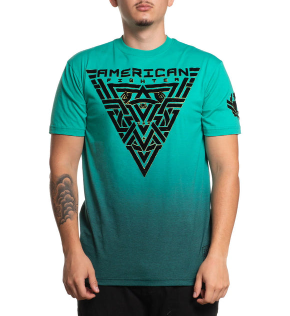 AMERICAN FIGHTER T SHIRT - FM15988 -FLAT ROCK