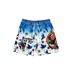 GENUINE "FREEDOM'S NOT FREE" WOVEN SHORT SET - GN5022 - WHITE