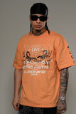 GENUINE "REFLECTION" T-SHIRT - GN6193 - SALMON