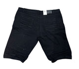 B&T BLIND TRUST JEAN SHORT - BTS21198X - BLACK/WHITE