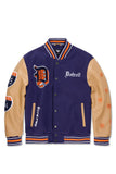 JORDAN CRAIG Varsity Jacket (TIGER) - 91655 - NAVY