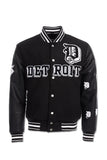 JORDAN CRAIG Varsity Jacket - 91653 - BLACK