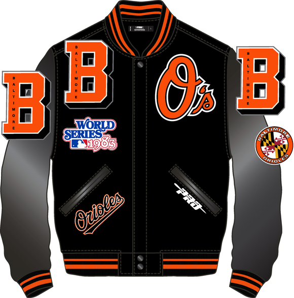 PRO STANDARED BALTIMORS ORIOLES - LBO633473 - BLK/ORNG