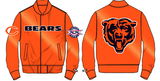 PRO STANDARD CHICAGO BEARS SATIN JACKET - FCH640948 - ORANGE