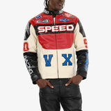 COPPER RIVET JACKET - 336505R - RED