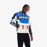 COPPER RIVET JACKET - 336505R - BLUE