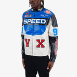 COPPER RIVET JACKET - 336505R - BLUE