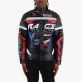 COPPER RIVET RACE JACKET - 436503 - BLACK