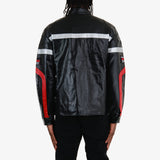 COPPER RIVET RACE JACKET - 436503 - BLACK