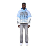SMOKE RISE UNBREAKABLE HOODIE - FO25617 - CAROLINA BLU