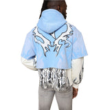 SMOKE RISE UNBREAKABLE HOODIE - FO25617 - CAROLINA BLU