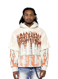 SMOKE RISE UNBREAKABLE HOODIE - FO25617 - ORANGE