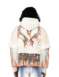 SMOKE RISE UNBREAKABLE HOODIE - FO25617 - ORANGE