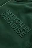 SEE YOU IN PARADISE STACK FLEECE SET - 8863HSET - DEEP OLIVE