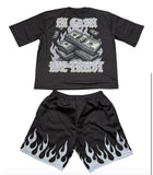 FOCUS TRUST THE PROCESS SHORT MESH SET - 80793 - BLACK