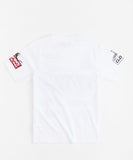 REASON BRAND JAWS RACING T-SHIRT - JAW-18 - WHITE