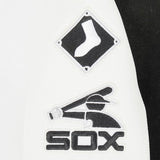 KIDS PRO STANDARD VARSITY JACKET WHITE SOX -  BLK/WHI